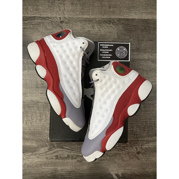 Nike Other - Size 4 boys - Jordan‎ 13 Retro Grey Toe 2014 -Nike-414574-126